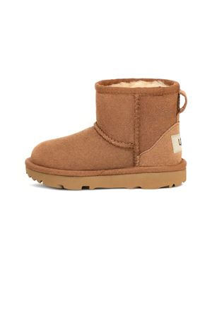 ugg min in pelle marrone UGG KIDS | 1017715TCHE